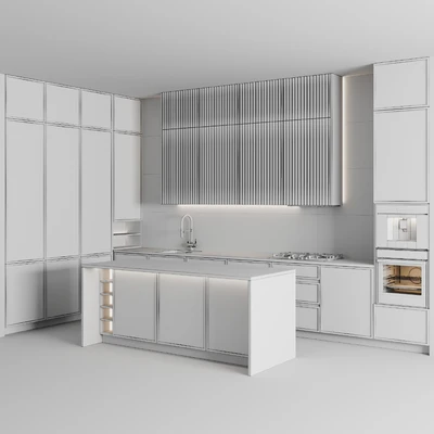 kitchen modern 316 — Вид 2