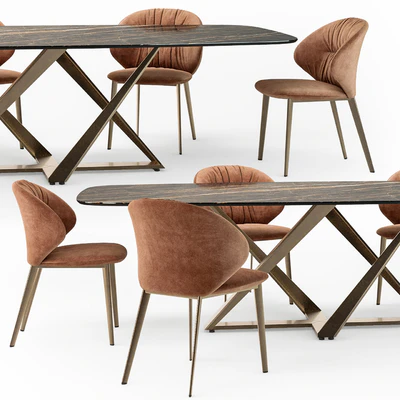 Bontempi Millennium table Drop chair — Вид 2