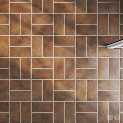 Ceramic tile set 05 - Dark Terracotta — Вид 2