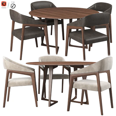 Lara Chair And Twist Table — Ver 1