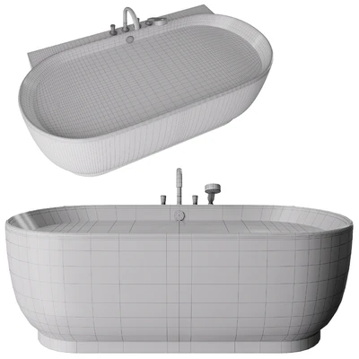 Bath duravit Luv 700 433 — Ver 2
