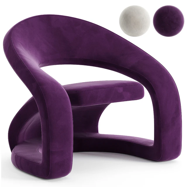 Кресло Jaymar Cantilevered Pop Art Chair — Скачать