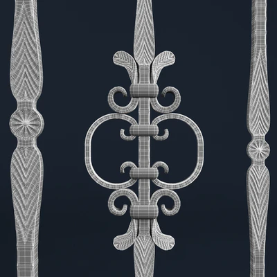 stairs Forged fences — Ver 2