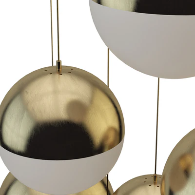 CEDAR & MOSS GLOBE 6 SET GOLD — Ver 2