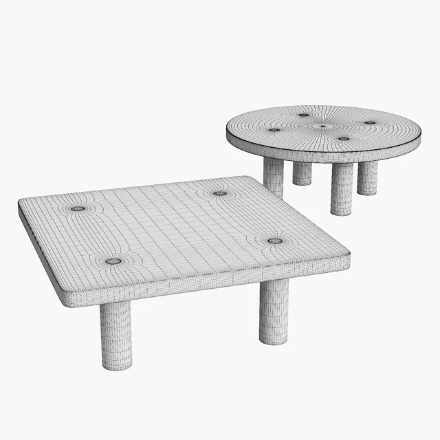 Stone Column Coffee Table by Fort Standard — Descargar
