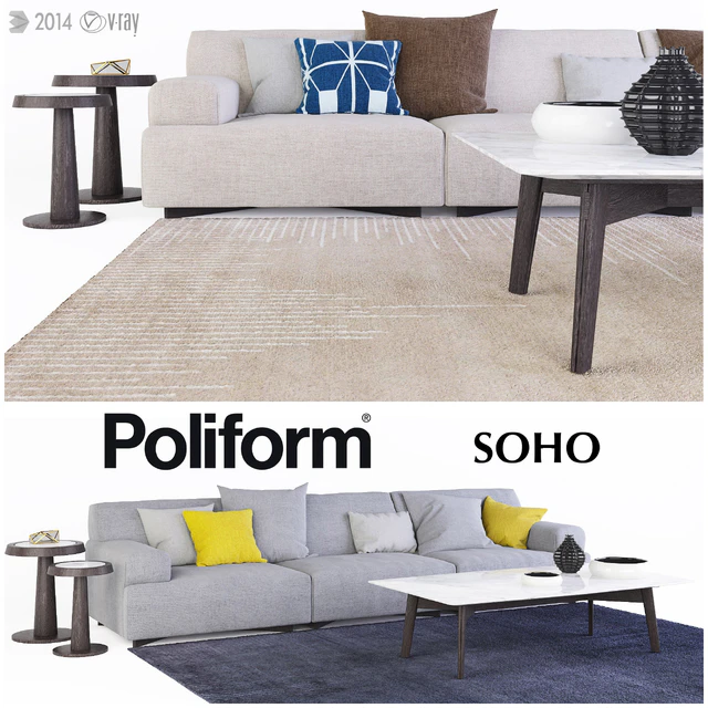 Poliform Soho sofa — Descargar