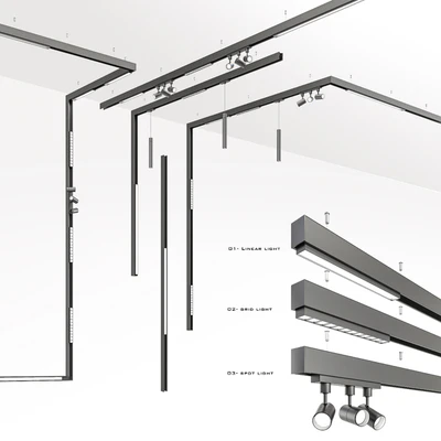 Magnetic -Track-light — Ver 1