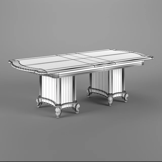 2600400 230 1 Carpenter Extensible dining table 2000x1150x760 — Скачать