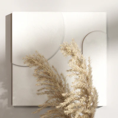 Decorative set with plaster panels — Ver 3