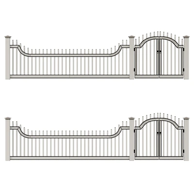 PVC fence — Ver 2