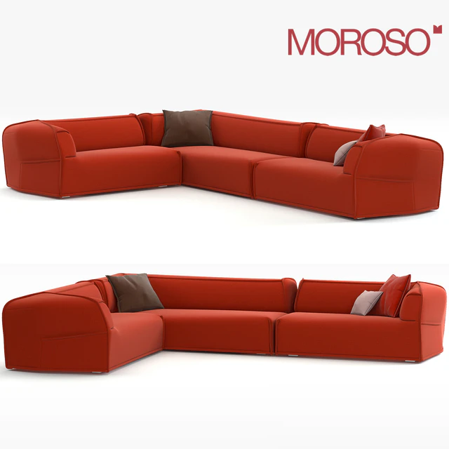 Угловой диван Moroso Massas — Скачать