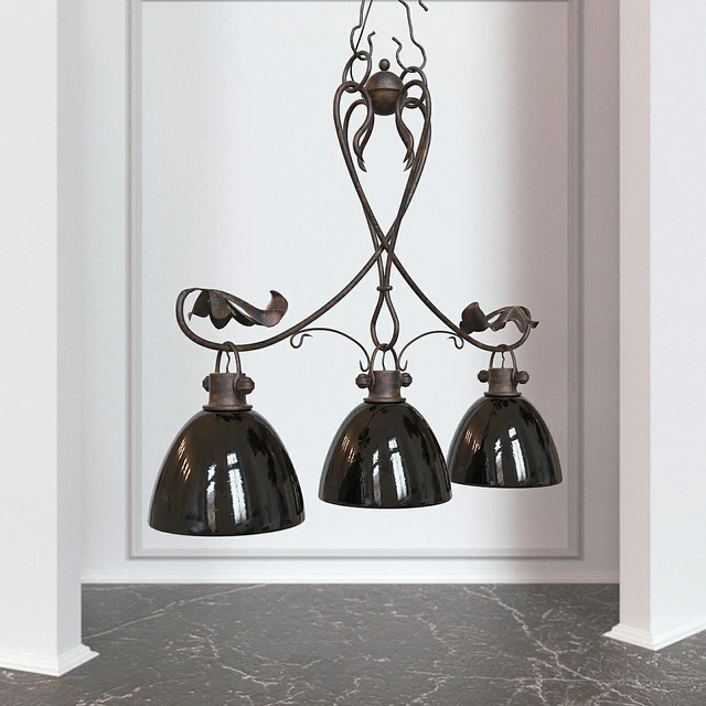 wrought iron chandelier hanging Grace — Descargar