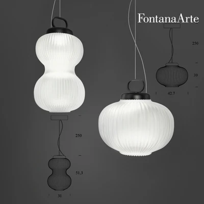 Fontana arte Kanji — Вид 1