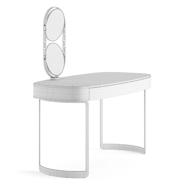 FENDI CASA MOONLIGHT LADY DESK (Charcoal Fiddleback Sycamore) — Скачать