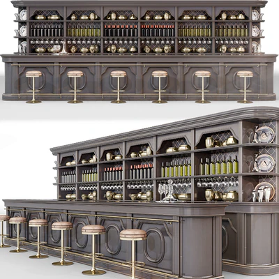 БАР \ BAR RECEPTION DESK — Вид 1