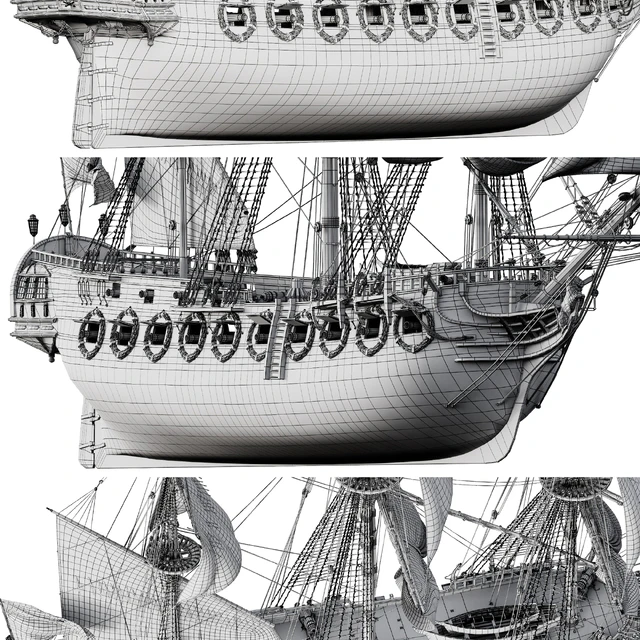 Sailing frigate Oliphant 1705 — Descargar