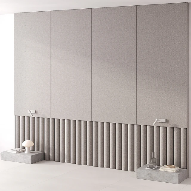 Bedroom headboard with Obello Table Lamp — Descargar