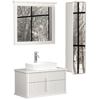 Cabinet with washbasin STWORKI Molde 95 — Ver 3