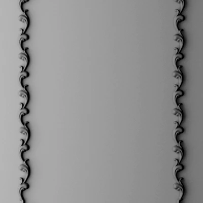 Лепнина. Рамка, Лепнина, luxury, золотой декор, резьба, лепка, лепной, корона, набор, классическая — Вид 2