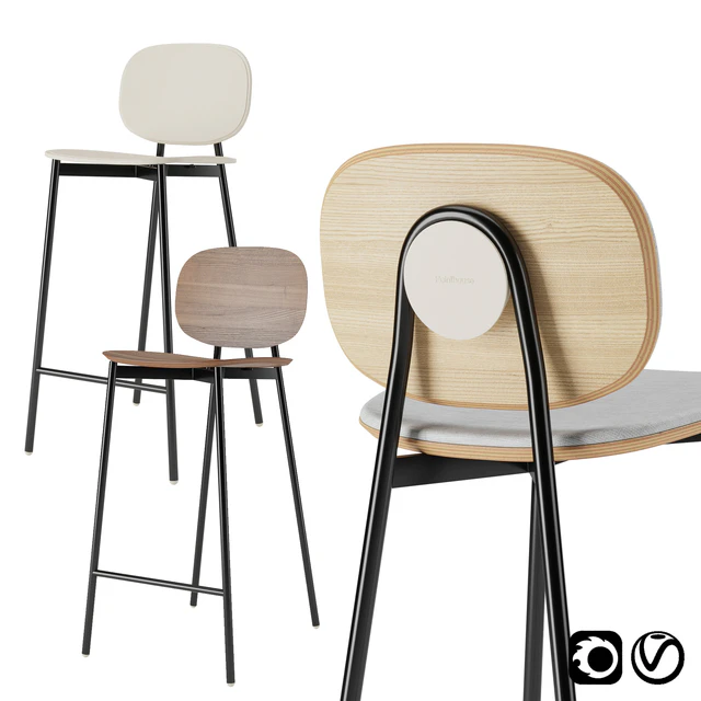Tata Bar Stool by Pointhouse — Descargar