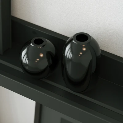 Decorative set on the shelves — Ver 3