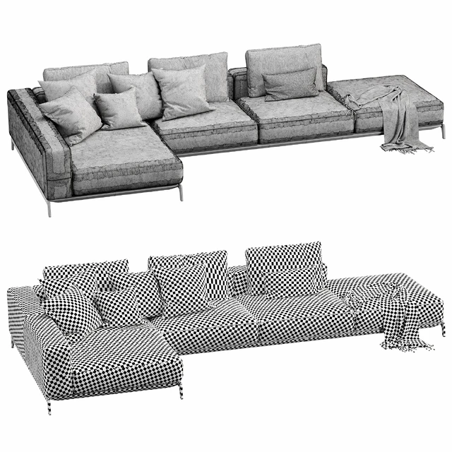 Flexform Ettore Sectional — Descargar