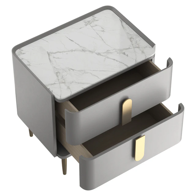 Light luxury bedside table — Descargar