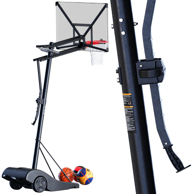 Portable Basketball Hoop Silverback — Descargar