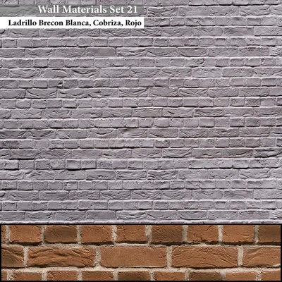 Wall Materials Set 21 — Вид 2