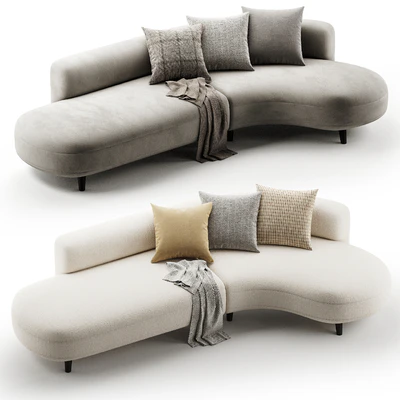 Polyester corner sofa — Ver 2