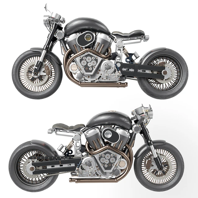 Custom motorcycle — Descargar