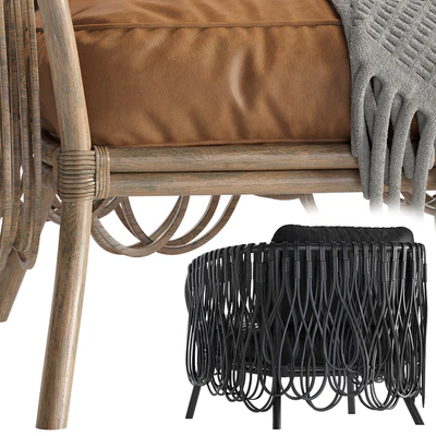 Strata Lounge Chair Leather — Вид 3