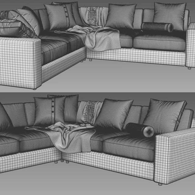 West Elm Urban L Shaped — Скачать