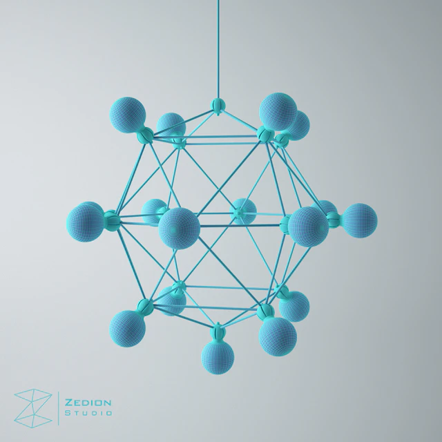 Zed Ceiling Lamp 05 — Скачать