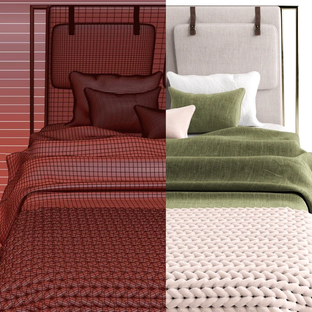 Leigh Upholstered Bed — Descargar