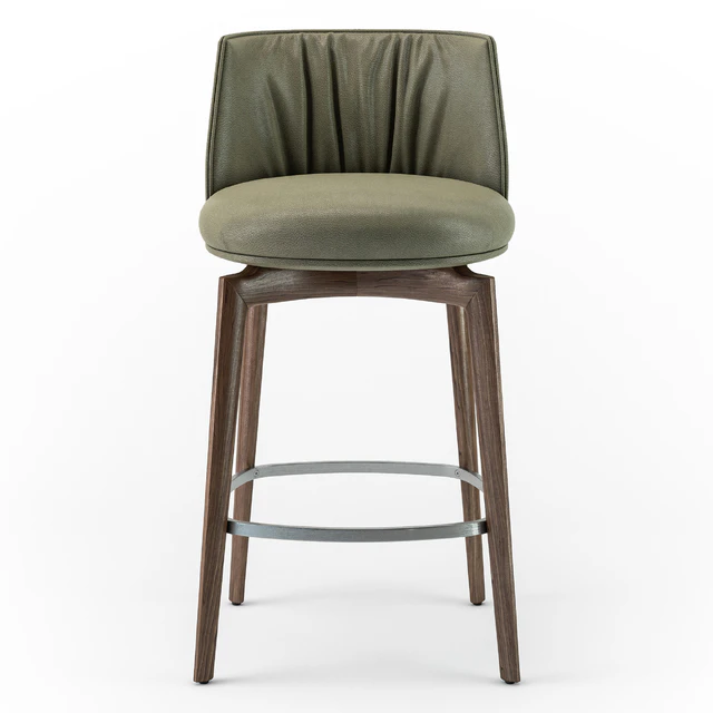 Poltrona Frau Archibald wood Stool — Скачать
