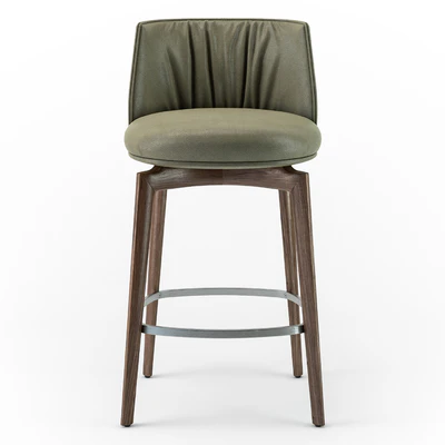 Poltrona Frau Archibald wood Stool — Вид 4