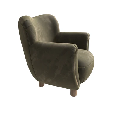 Rumford Accent Chair by Jake Arnold Crate and Barrel — Вид 5
