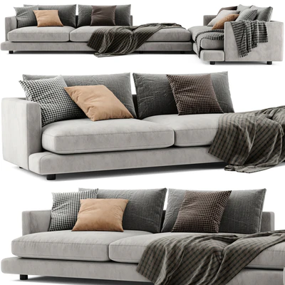 Flexform Long Island Sofa Set 01 — Ver 2