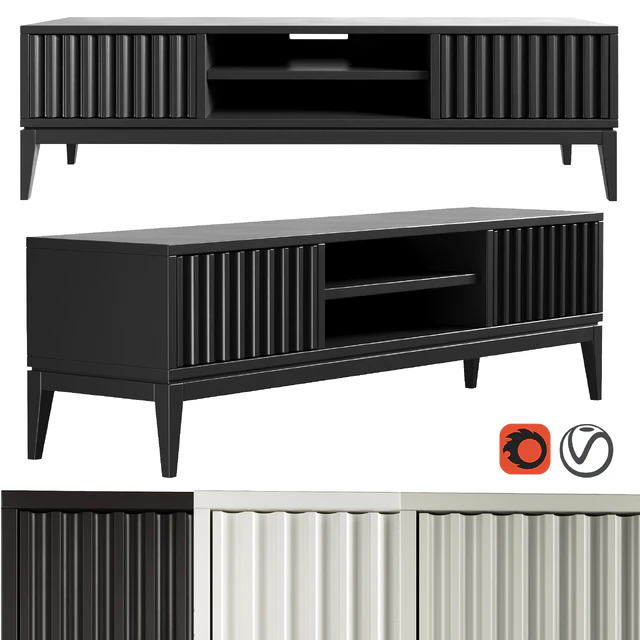 Dantone Home 2-drawer Austin TV Stand — Descargar