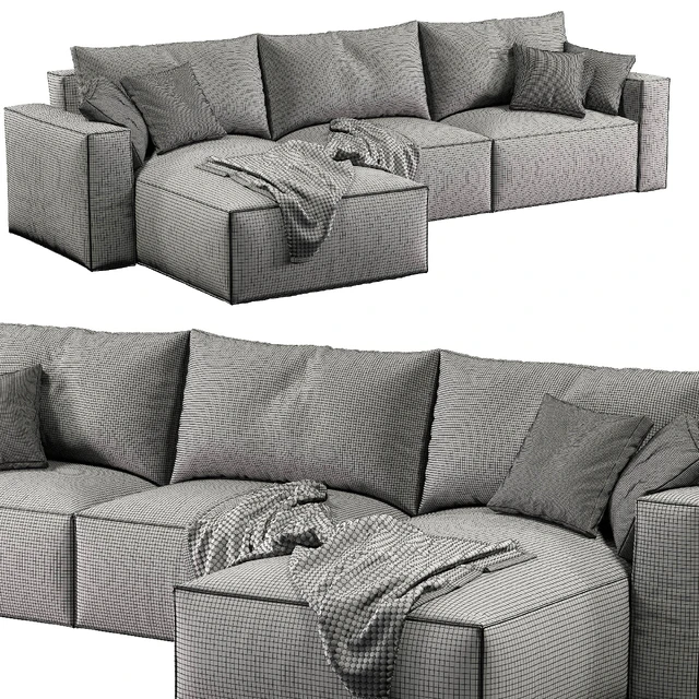 Room108 Leather sofa  Elise stretch — Скачать