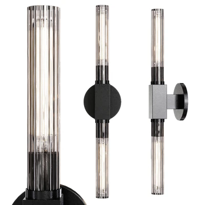 Restoration Hardware CANNELE VANITY SCONCE Black — Ver 1
