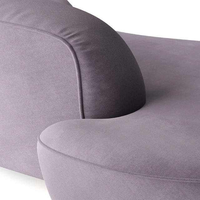 Serpentine Sofa with Arm — Descargar