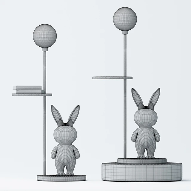 Rabbit Floor Lamp — Descargar