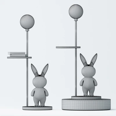 Rabbit Floor Lamp — Ver 2