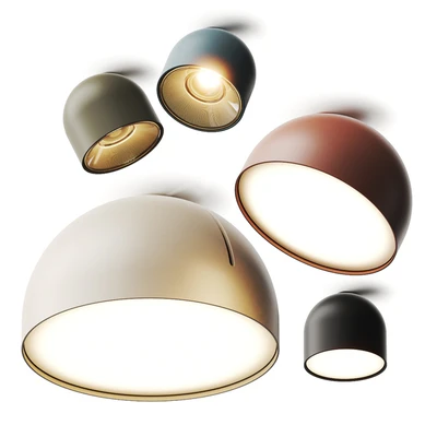 Vibia Plusminus Solo Ceiling Lamps — Ver 1