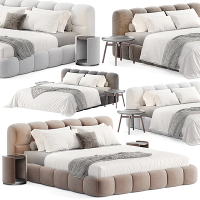 Hildon Boucle bed — Ver 3