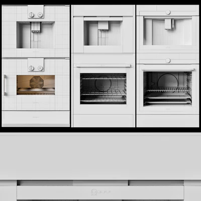GAGGENAU, AEG and NEFF double oven and coffeemaker collection — Вид 2
