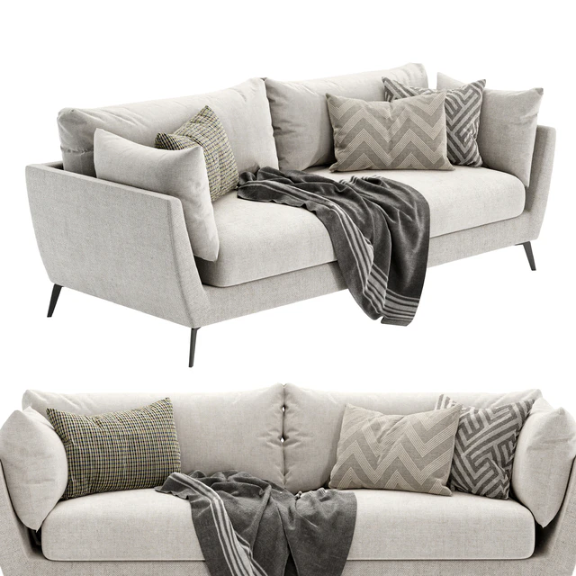 skyler 3 seater fabric sofa — Descargar