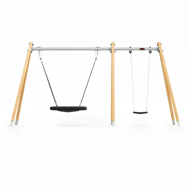 Swing 2,5m Solid Wood Kompan — Descargar